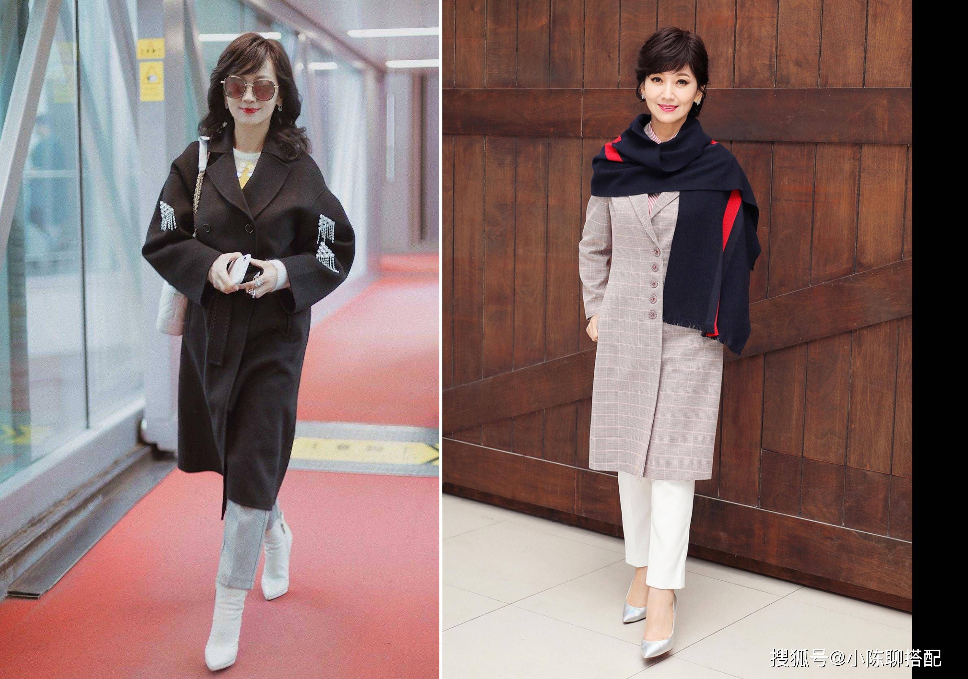 看了赵雅芝和叶童同框才明白,骨相美皮相美的区别在哪,优雅贵气_身材