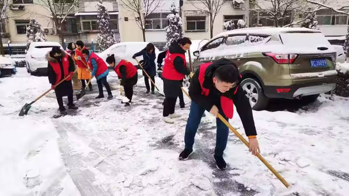 寒假实践照片社区图片