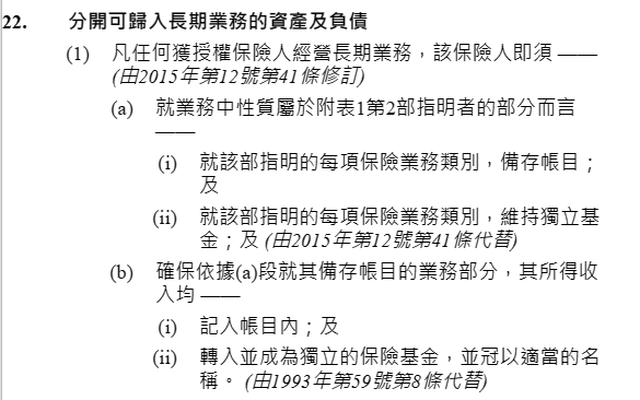 分紅保險是長期業務的一種類型,香港保險公司需要為分紅保險準備好