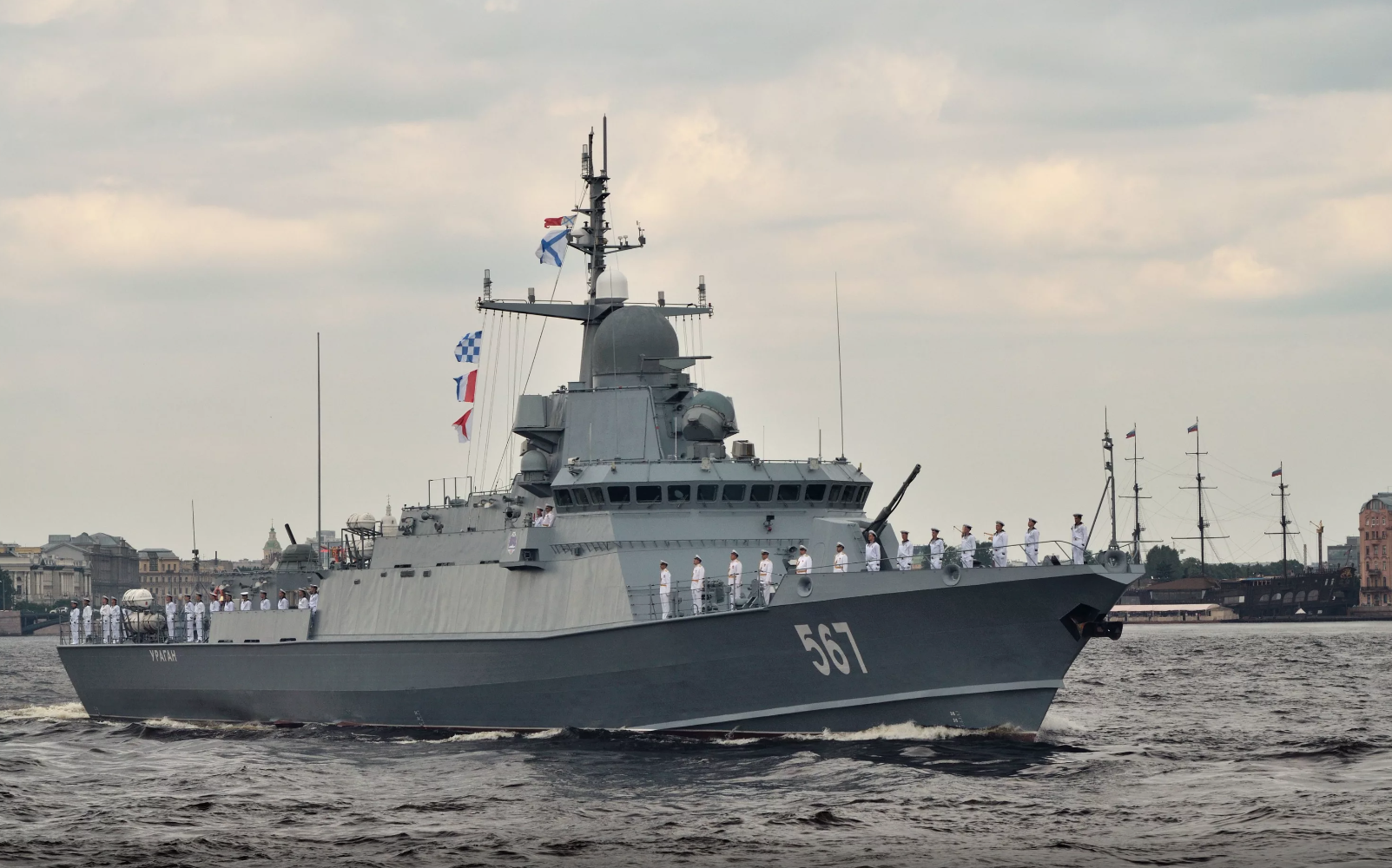 俄黑海艦隊再遭襲,損失一艘22800型導彈護衛艦,但並非