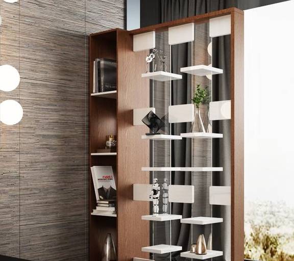 如今的玄关柜越来越"高级",既可以隔断又可以收纳