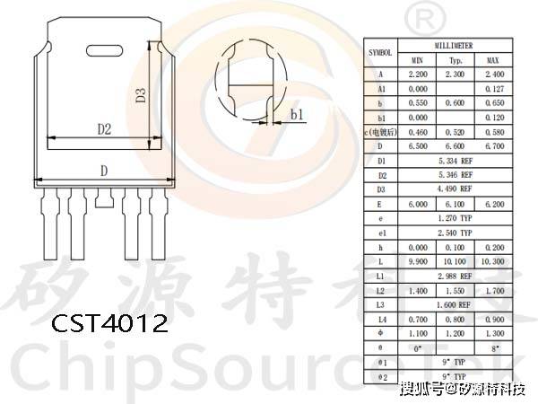 矽源特chipsourcetek-cst4012是一款高性能,高可靠性的电源管理芯片