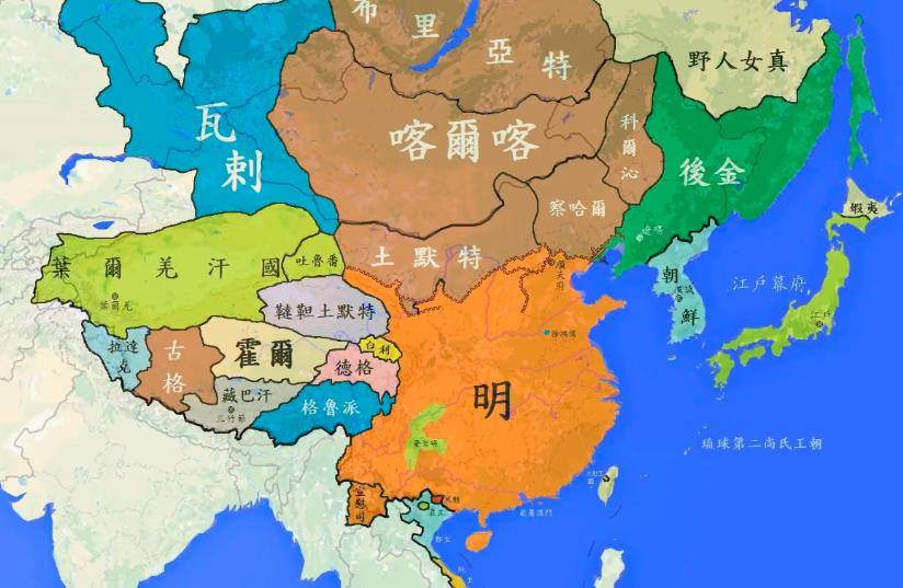 毛文龙地图图片