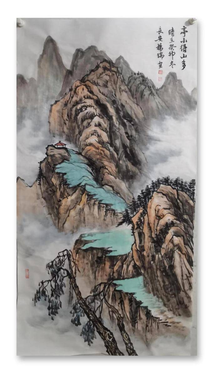 画家杨瑞入编中国通俗文艺研究会艺术人才库_作品_书画_自然