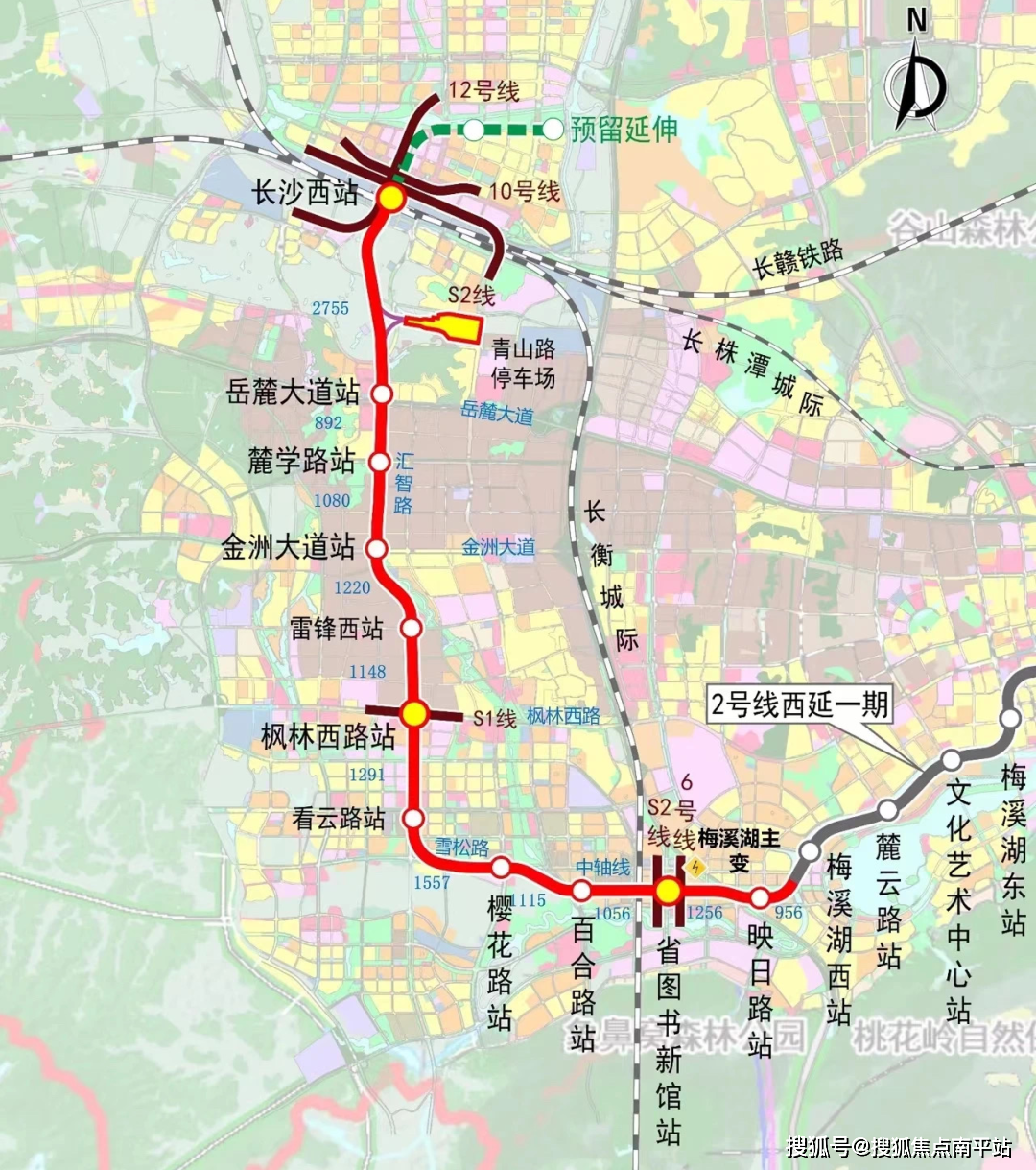 长宁快线线路图图片