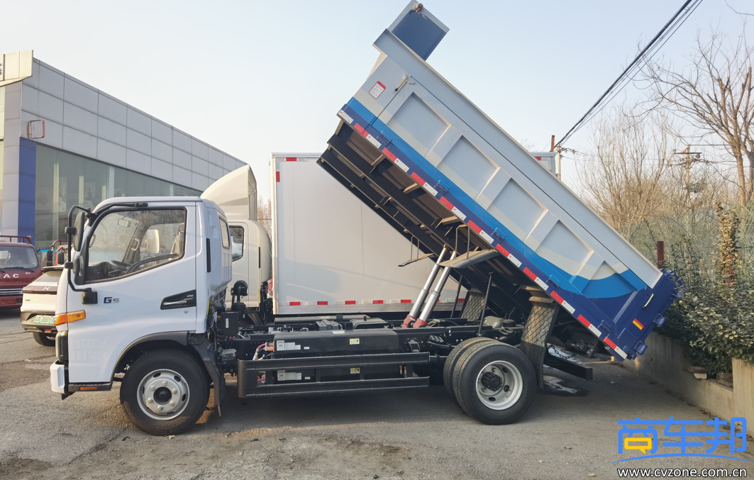 配2挡amt变速箱 骏铃eg5纯电动自卸车技术解析_搜狐汽车_搜狐网