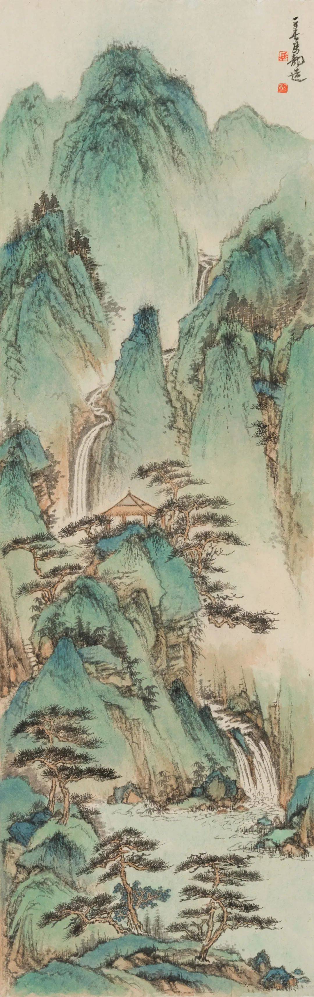 —马龙山水画作品展在北京华亚艺术基金会开幕