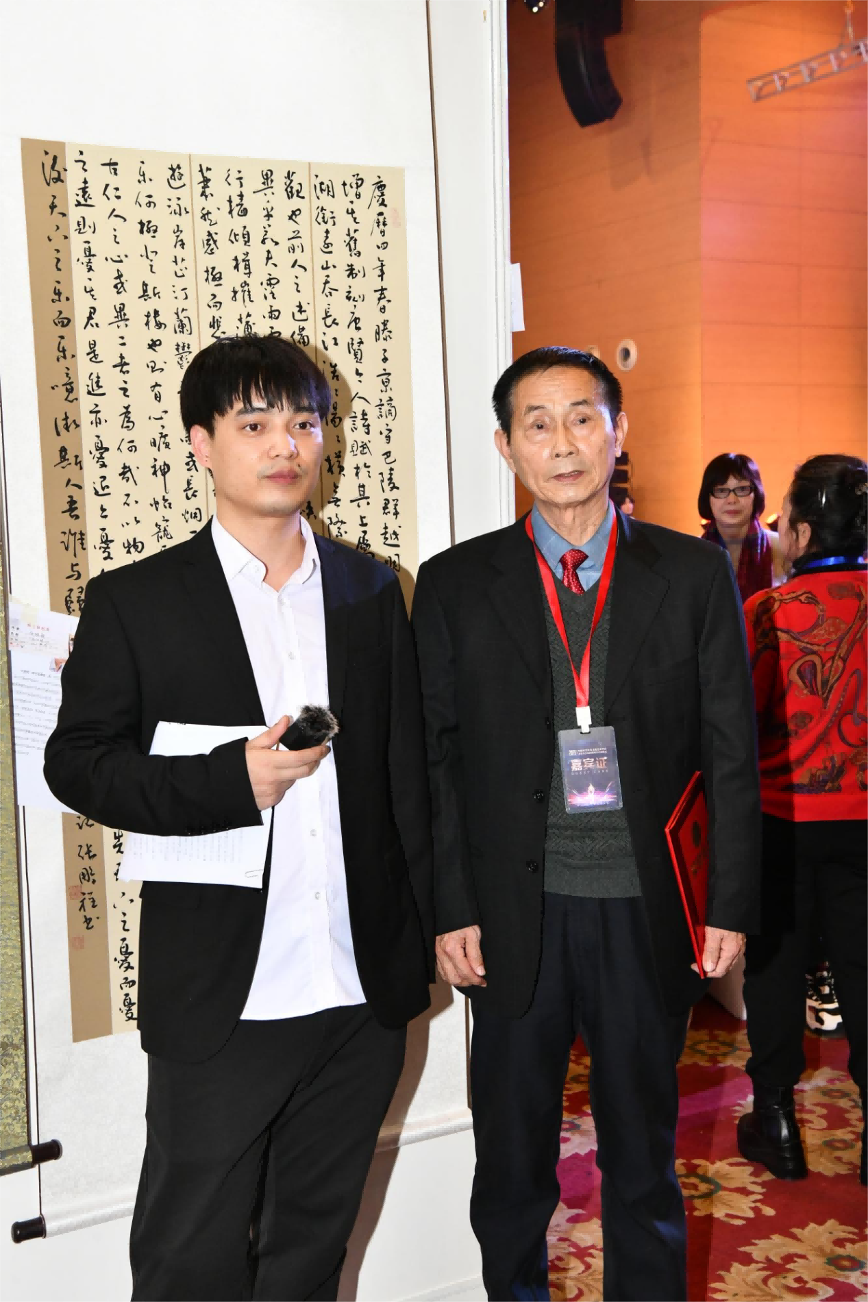 书法家张鹏程受邀参加"北京书画展",其作品在展览中被藏家收藏_传统