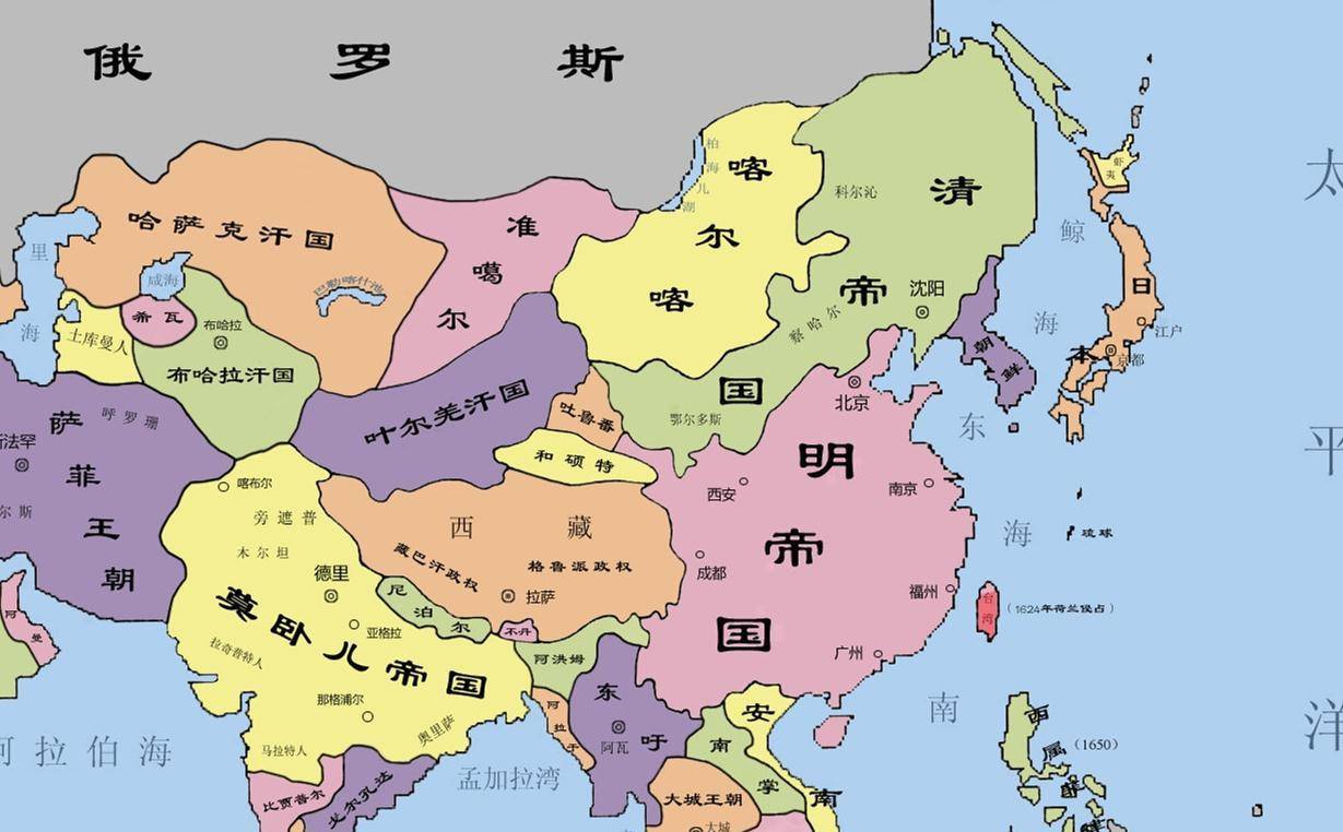 用秦朝的"大一统"标准歌颂大明?