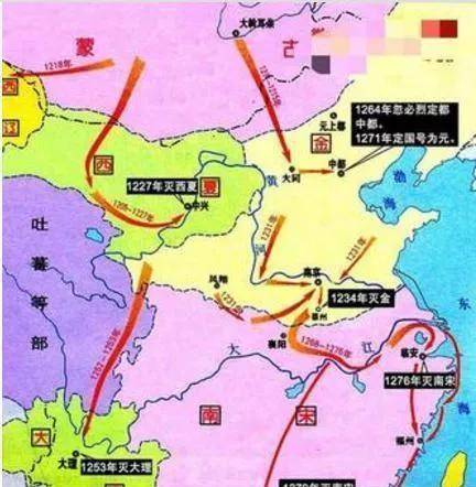 蒙宋战争爆发后,1235年窝阔台和蒙哥同时向中原扑来,分别主攻山东河南