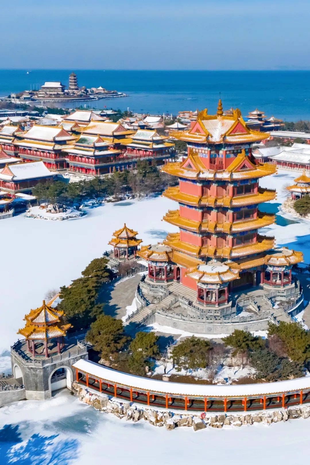 2024"冬游冰雪 奇遇烟台" 推出三大主题六条线路,涵盖美景,美食,滑雪