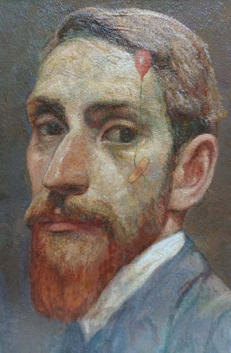 第三十五期丨千万邦艺术家探寻之旅—黄泽鑫_作品_油画_生活