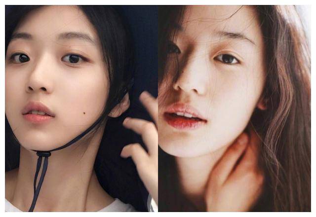 第四名则是孙千,被称为小"全智贤".