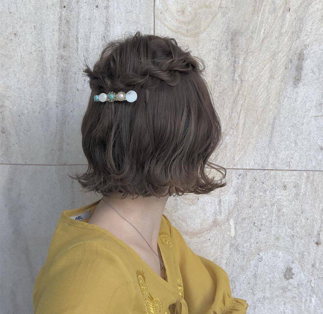 半扎头也可以有多种扎法!