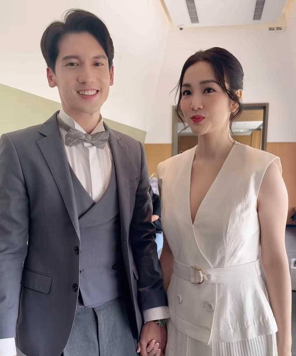 谢安琪与帅气男星互动亲密,老公张继聪在网上宣示主权