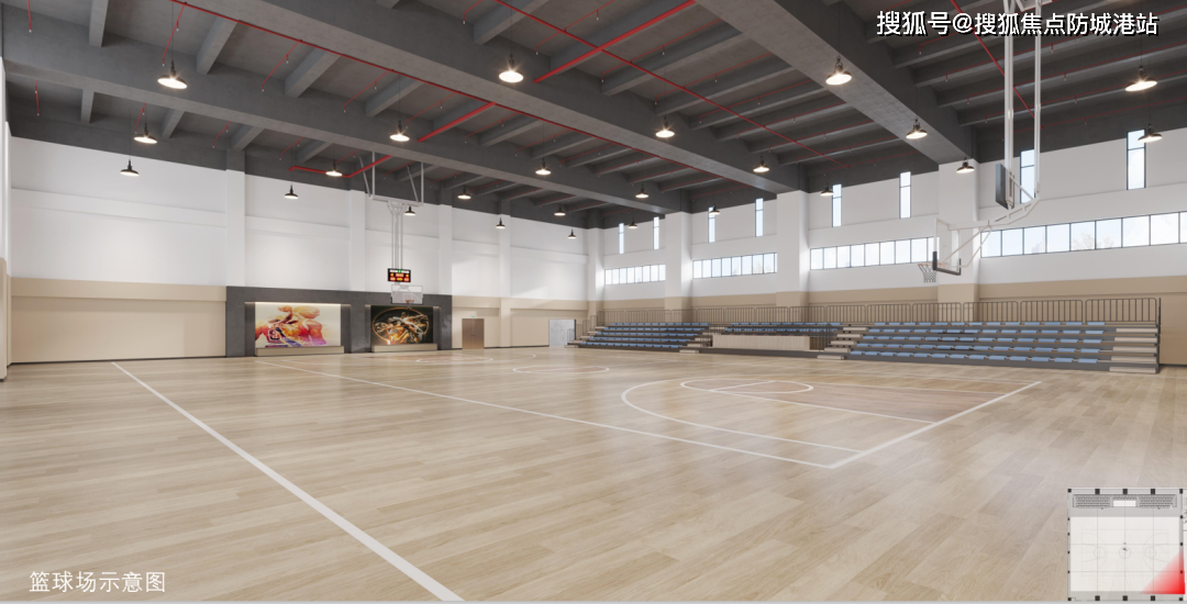 篮球场 体育馆 1080_550