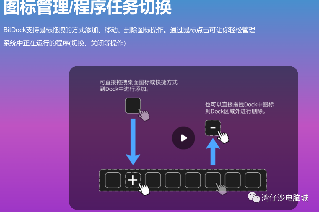 它是一款高仿蘋果風格的桌面美化軟件,能將你的 windows