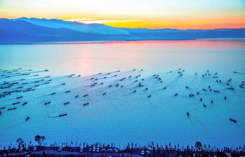 星云湖俗称"江川海",是云南九大高原湖泊之一.