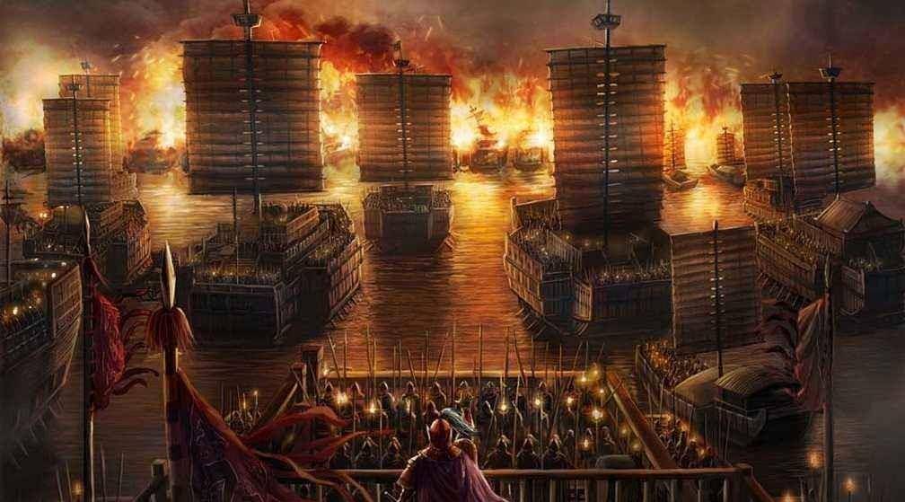 赤壁之战时,立下大功的黄盖,为什么最后却差点冻死在厕所里_周瑜_曹军