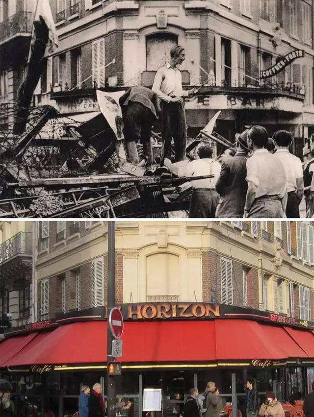 30张二战前后欧洲城市,景点对比照,有的面目全非,有的