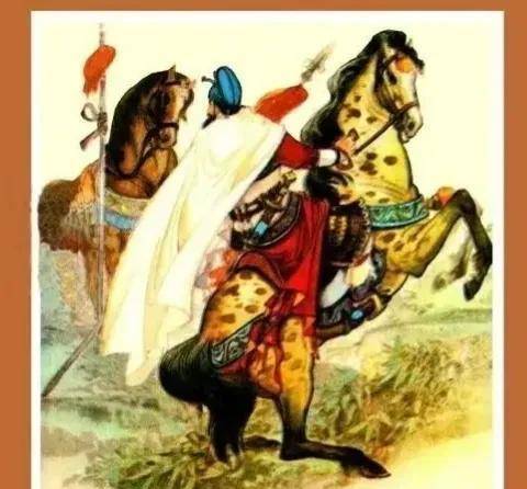 第六匹:黄骠透骨龙又名"玉顶干草黄",简称"黄骠马",是小孟尝秦琼秦叔