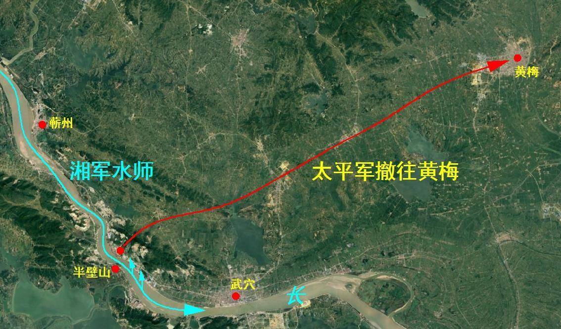 湘军死守半壁山,太平军浴血田家镇_秦日纲_作战_掩护