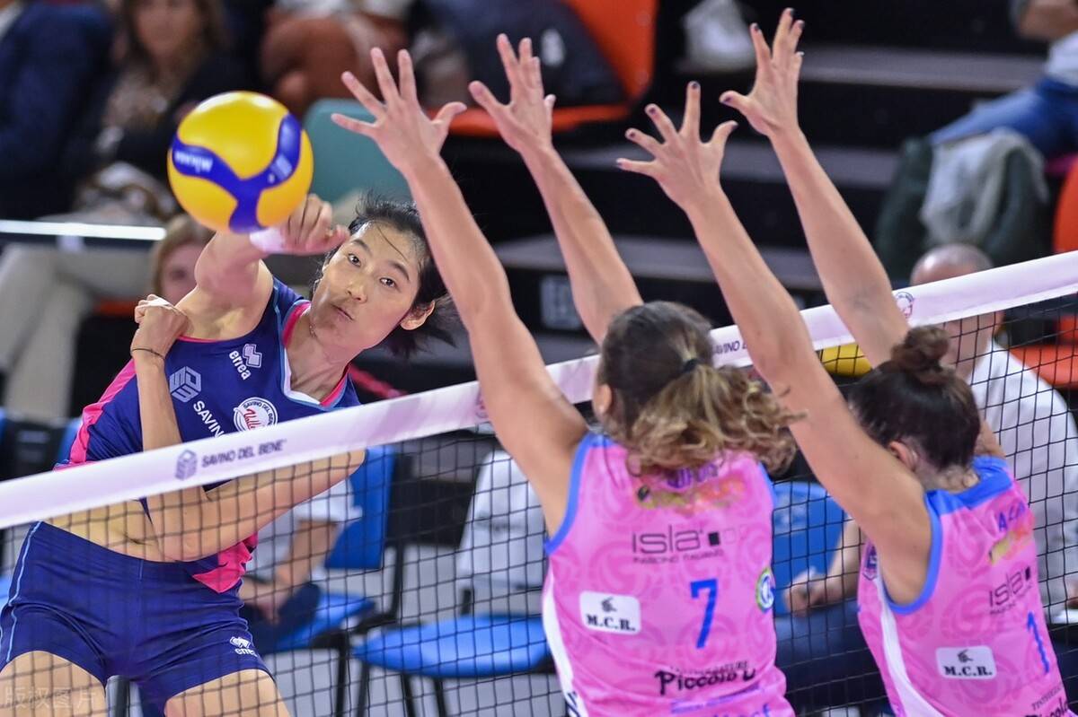 朱婷扣球效率领跑所有边攻手,累计斩获217分_排球_状态_运动