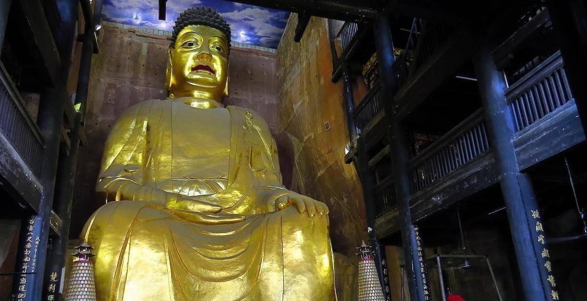 重庆最神秘的寺庙,里有"回音石阶"至今未解,比北京回音壁还早_大佛寺