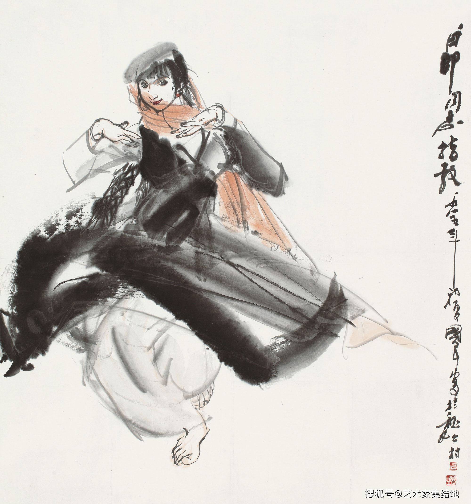 中国人物画坛写实派画家史国良百幅经典国画作品欣赏