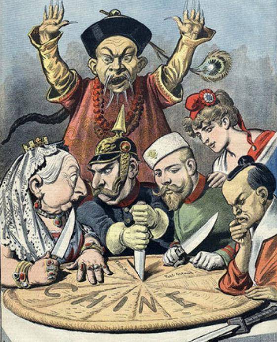 19世纪90年代,外国列强对中国的瓜分狂潮