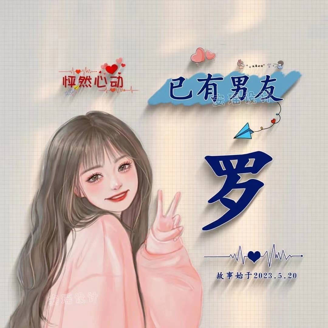 姓氏头像第181期,龙年新款励志大气连笔签名头像,不要