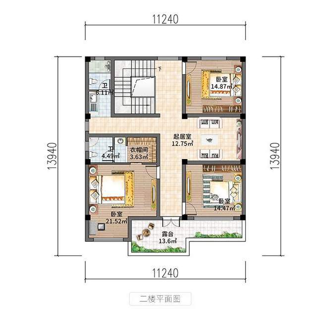 建房子设计图农村10万图片