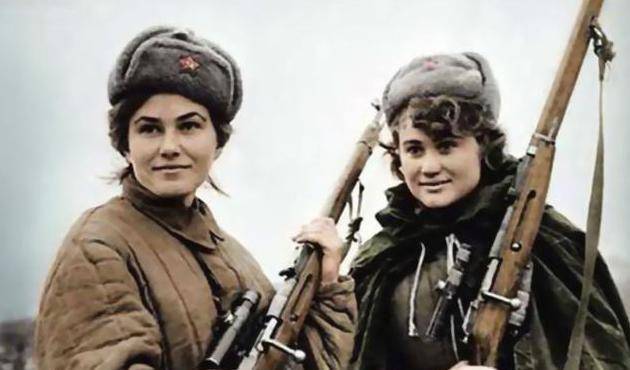 该国曾打造80万美女部队,战力不逊男兵,但被俘后下场惨_柳德米拉_苏联