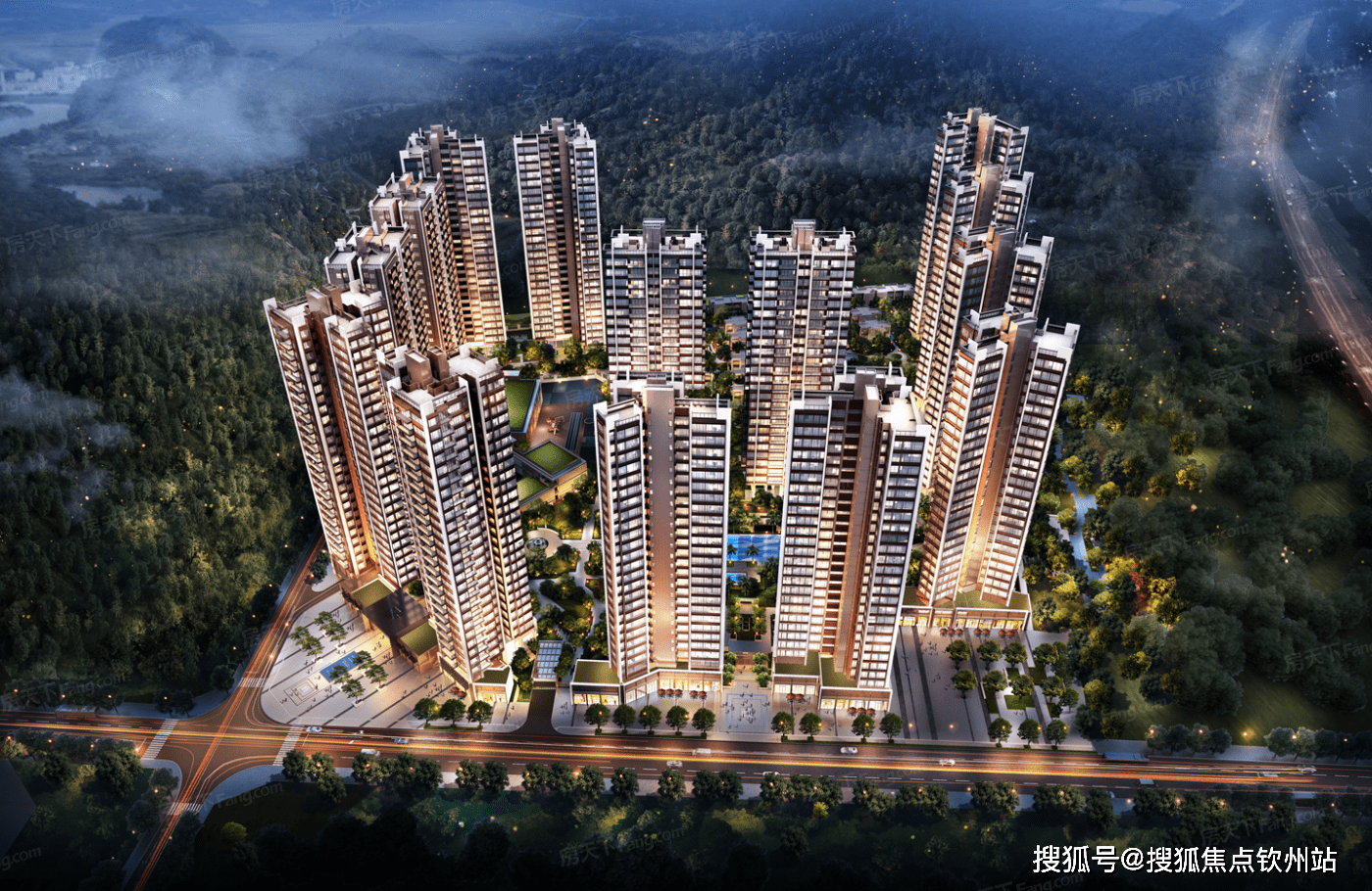 项目简介:珠海盛东江山赋位于珠海免税商场后面的"城市之心"目前已开