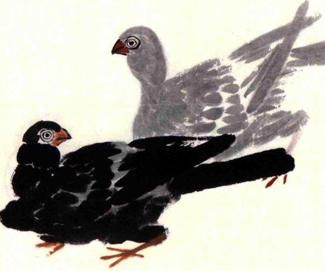 齐白石传人齐良芷弟子汤发周分享:如何鉴定齐白石赠弟子姚石倩的