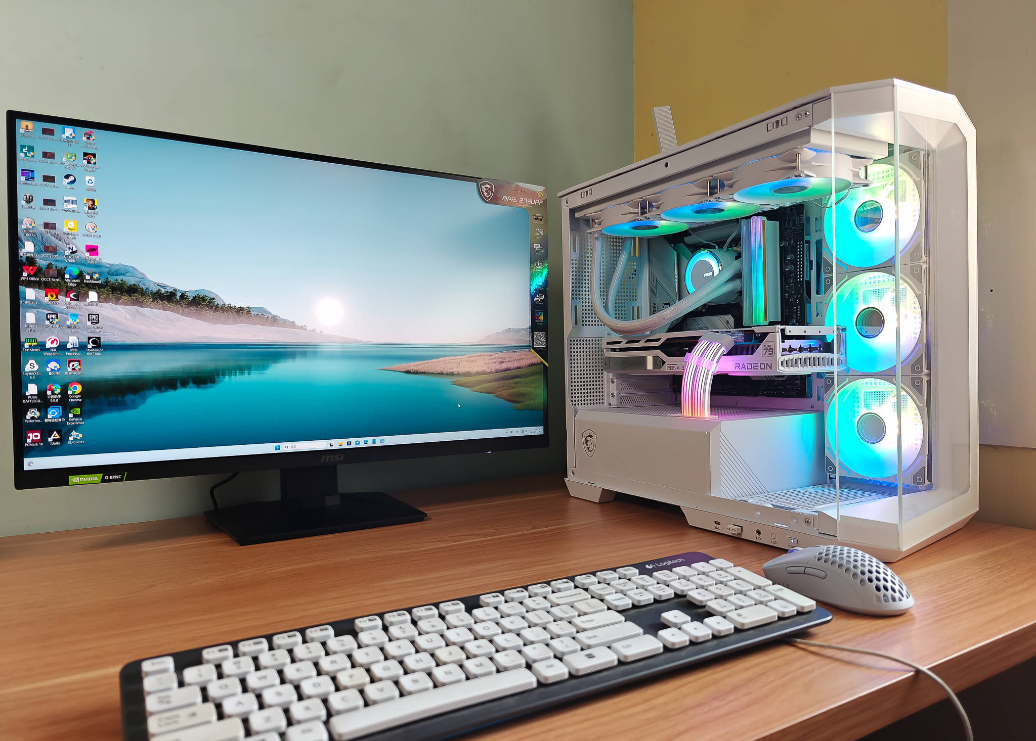 价格仅2k出头,性价比4k分辨率144hz电竞显示器,微星