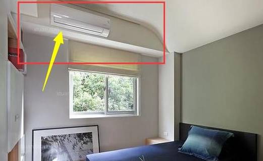 因为空调都是很重的,一般的地方还是不能安装的,容易把墙给破坏掉.