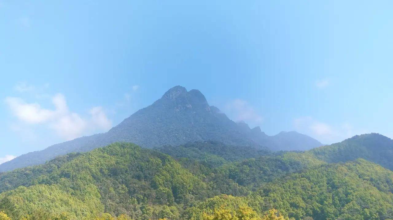 梅州五指山风景区图片图片