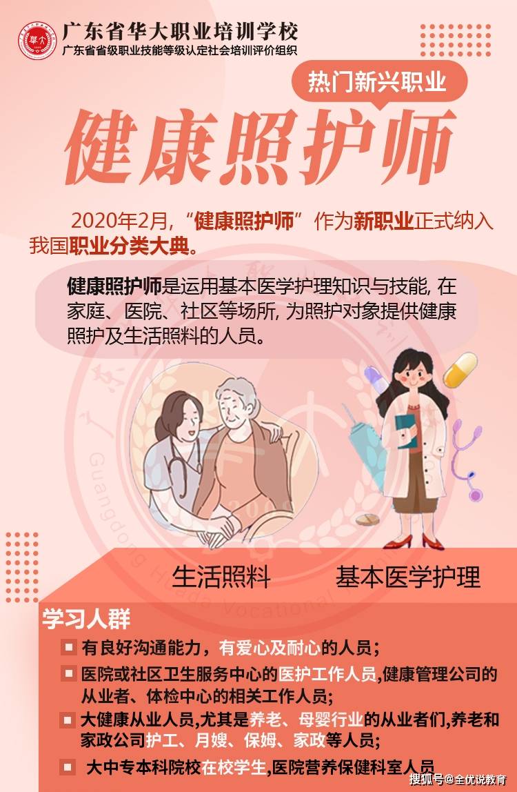 随着人们对健康关注的日益增加,健康照护师作为提供个性化健康服务的