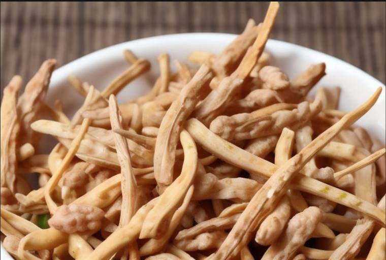 食材_羊肚菌_太子参