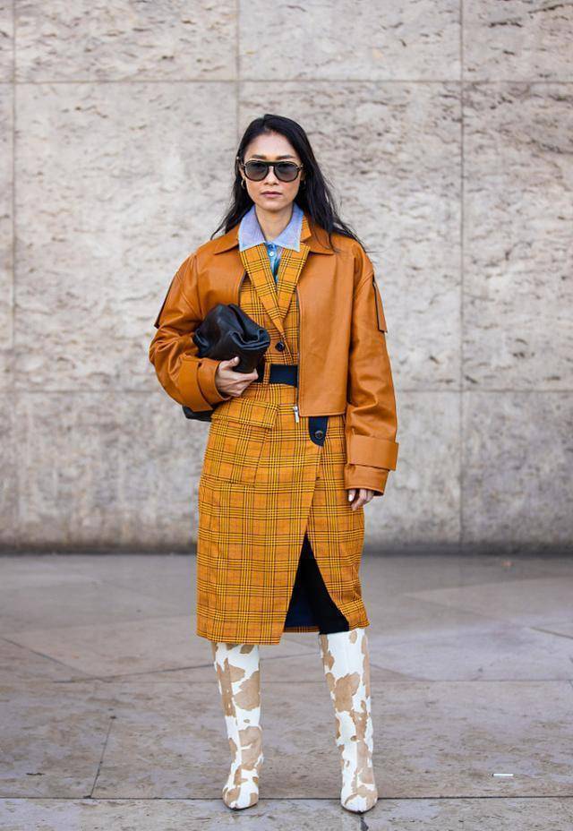 人人都避之不及的脏橘色,其实既显白又个性,搭配好了就是时髦精_服装