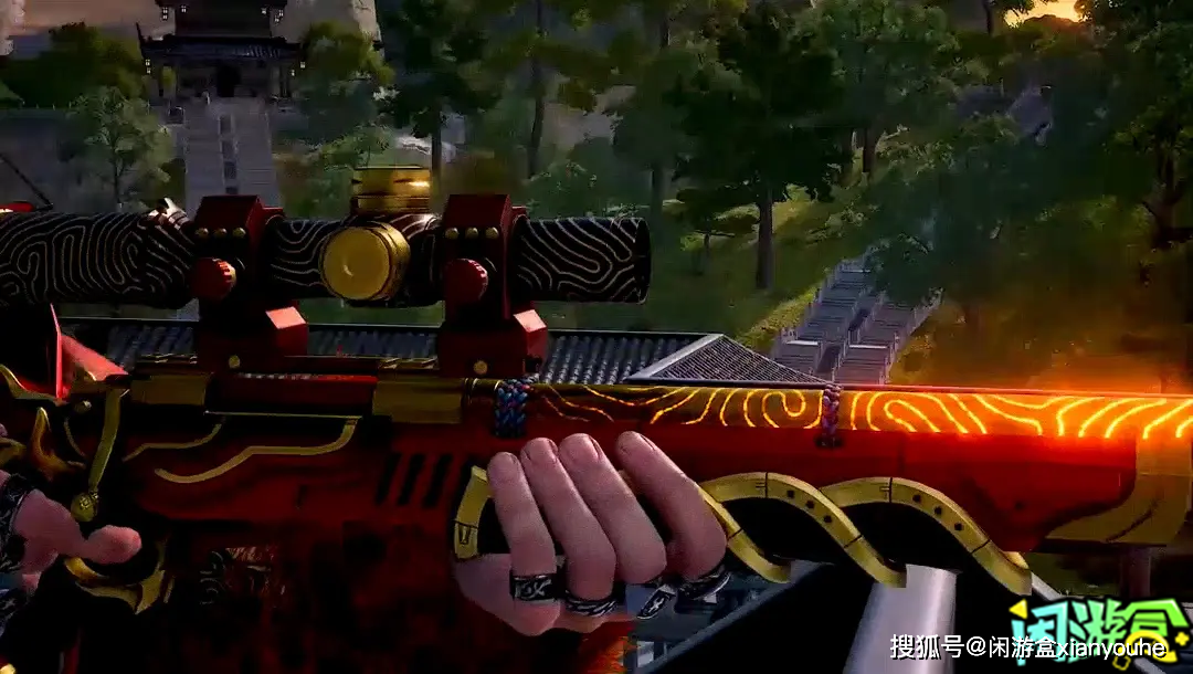 冲了枪管还用发带缠住枪托有改模哦可以参考一下ak的成长皮肤只能说