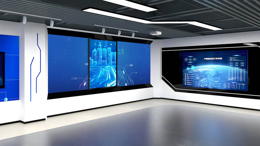 移动滑轨屏在数字展厅设计中的灵活应用与创意展现_多媒体_内容_互动