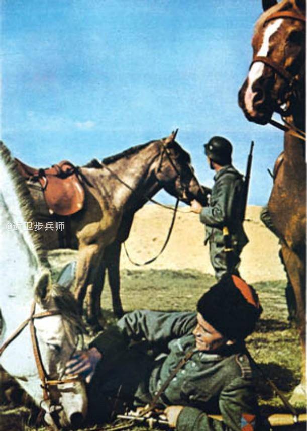 德军中的哥萨克骑兵:战场投敌卖力扫荡战后被英军重拳出击_诺诺夫