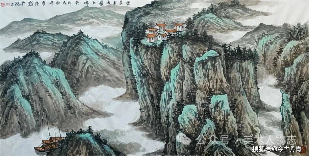 2020年10月10日天道酬勤,李广越艺术路上的足迹,自然越走越清晰,在