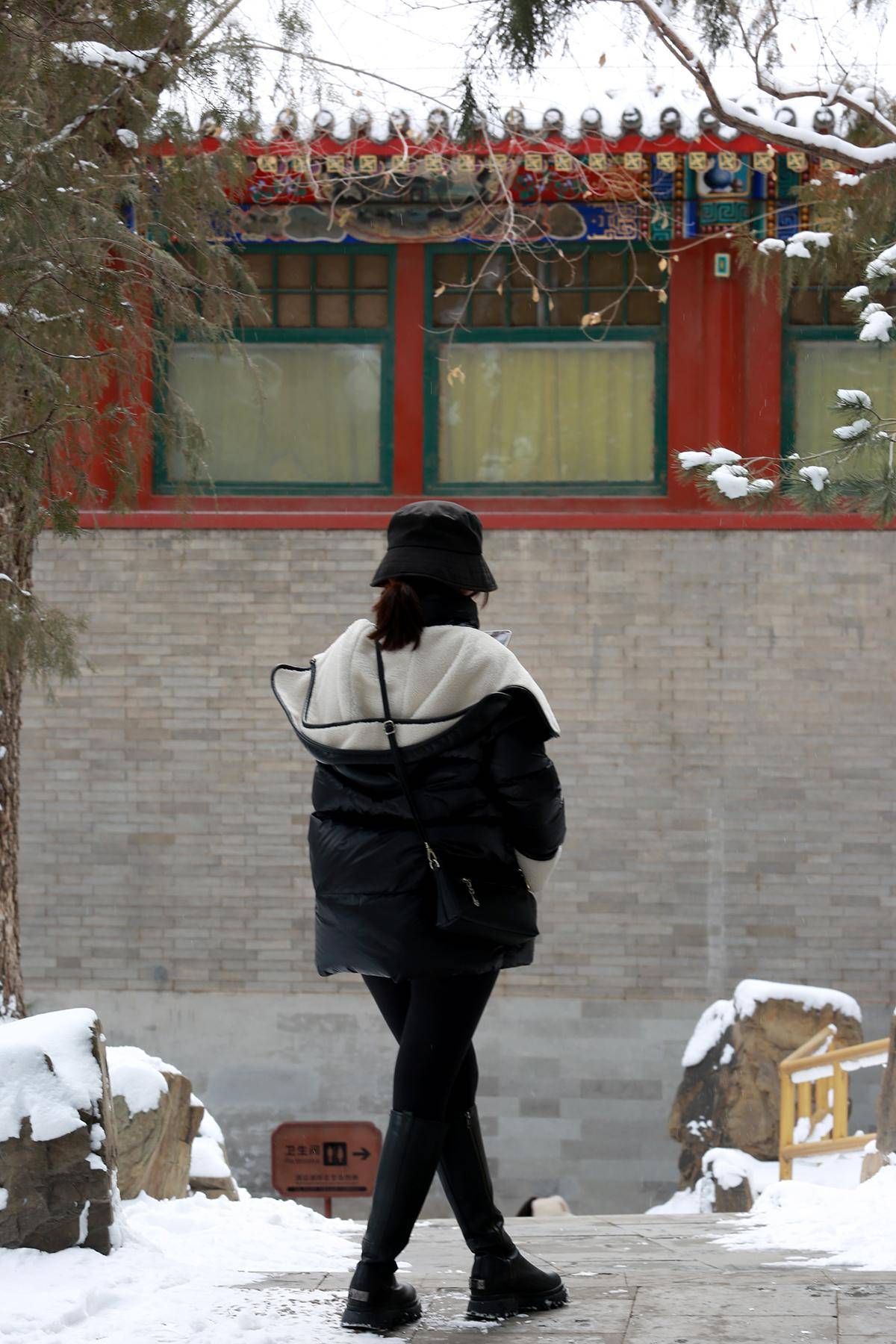 一镜走天下二月大雪后的北京颐和园风景美如画