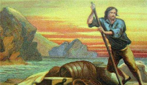 真实的鲁滨逊:与船长吵架后留在荒岛,每天吃羊肉炖龙虾生活4年_小岛