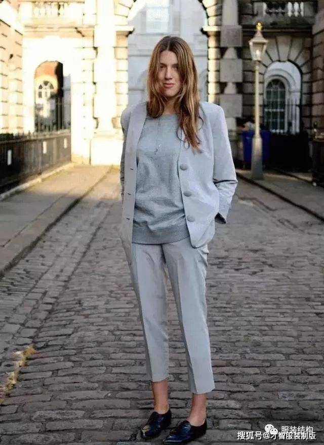 女西服套装的结构制图与工艺要求 才智服装_cm_分割_裤子