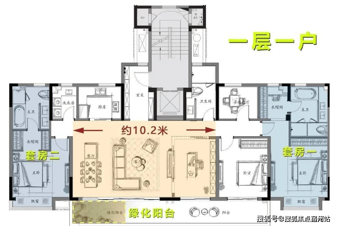 嘉兴万科光年里 户型图 交付时间 养老投资首选_朝南_面积_家庭