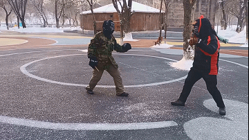 击打头部的优先度相对较低,首先因为有非持械手防护,头部位置靠后,并